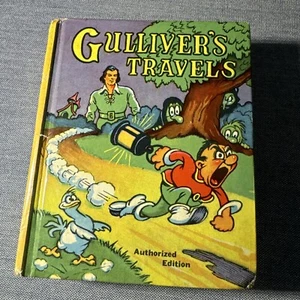 Großes kleines Buch Saafield 1939 Gulliver’s Reisen Vintage Comic neuwertig - Bild 1 von 22