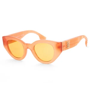 Burberry Women's Meadow 47mm Orange Sunglasses BE4390-4068-7-47 - Picture 1 of 2