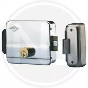 SERRATURE SERRATURA ELETTRICA DA APPLICARE 5011 1Z CORNI PER PORTE E CANCELLI - Foto 1 di 1