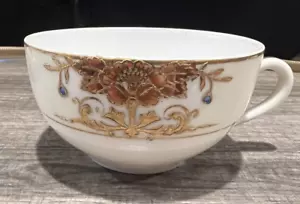 Vintage Noritake Teetasse Fine China Gold geprägt floral - Bild 1 von 4