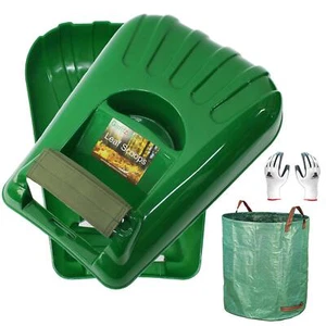 Large Leaf Scoop Hand Rakes Debris and Yard Waste Removal Comes with 72 Gallon - Picture 1 of 7