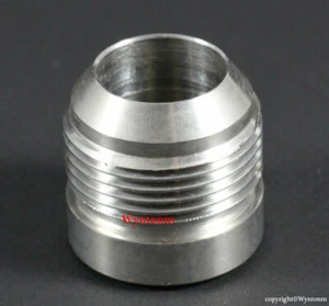 10AN Male 304 Stainless Steel Weld Bung Turbo Oil Catch Can Drain Cooler Fitting - Bild 1 von 2