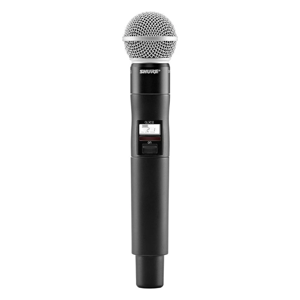 Shure QLXD2-SM58 G50 Handheld All-Metal Transmitter with SM58 Microphone - Image 1 of 1