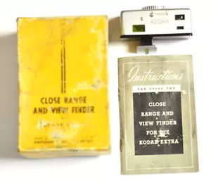 Kodak Ektra Nahbereich und Sichtfinder mit Anleitung und Box. - Bild 1 von 9