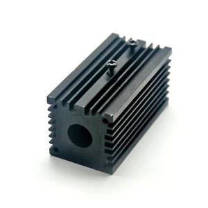 1pc Aluminium Kühlkörper Halterung für 12mm Lasermodule Langzeitarbeit 32x62mm - Picture 1 of 4
