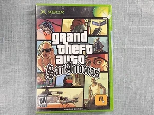 Grand Theft Auto San Andreas zweite Auflage Xbox brandneu werkseitig versiegelt selten - Bild 1 von 2