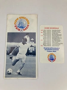 VTG Boston Tea Men Pocket Schedule Lot (2) 1978 Soccer NASL - Picture 1 of 6