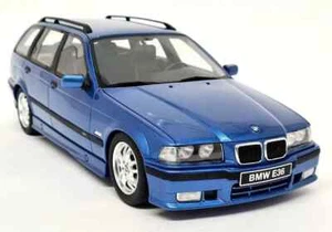 OTTO MODELS BMW 328i E36 TOURING M PACK BLAU METALLIC 1/18 SCALE OT358 RESIN - Bild 1 von 8