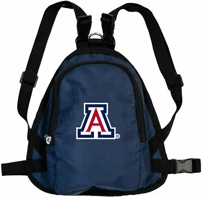 ARIZONA WILDCATS DOG CAT MINI BACKPACK HARNESS w/LEASH SMALL MEDIUM - Image 1 of 4