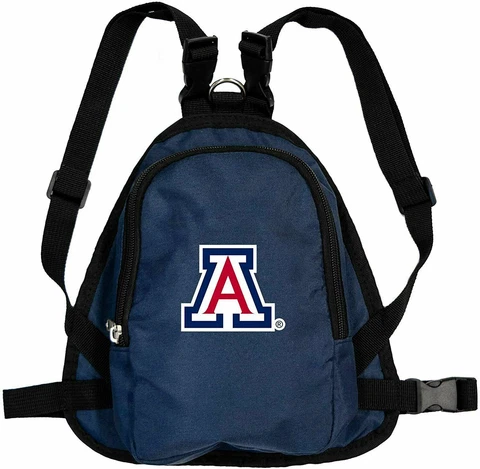 NEW ARIZONA WILDCATS DOG CAT MINI BACKPACK HARNESS w/LEASH CHOOSE SIZE Cover