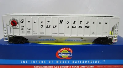 Athearn HO Scale GN Great Northern 54' PS Covered Hopper Car NOS 72347 - Image 1 of 4
