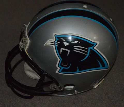Carolina Panthers Full Size Authentic Riddell Proline VSR-2 Football Helmet Cover