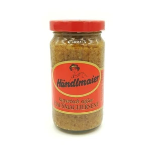 2x Handlmaier genuine Bavarian Sweet Mustard π 400ml | 13.53oz total - Picture 1 of 2