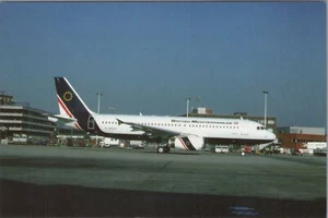 Aviation Postcard-Airbus Industrie A320-231 British Mediterranean AirwaysRR18400 - Picture 1 of 2