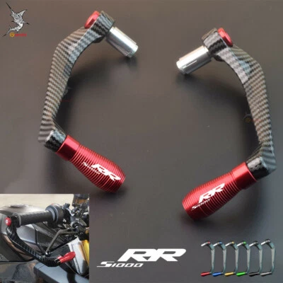 Protectores de palanca CNC de 7/8" para motocicleta BMW S1000RR 2015 a 2024 protección contra caídas Foto 1 de 4
