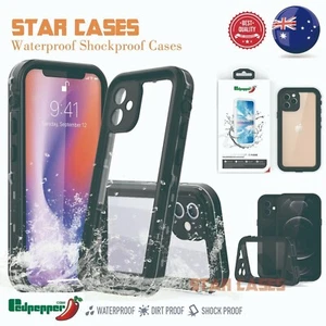 iPhone16 15 14 13 12 11Pro XSMAX XR Waterproof Case Shockproof Underwater Cover - Picture 1 of 13