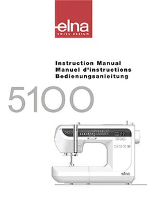 ELNA 5100 Instruction manual or Service manual / Parts * on CD/PDF - Picture 1 of 6