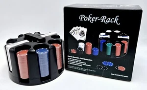 Poker Rack mit Chips und Karten Poker Set Neu - Bild 1 von 9