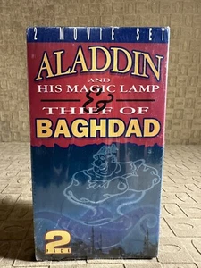 Rare 2 Movie Set Aladdin And His Magic Lamp & Thief of Baghdad (New) - Bild 1 von 5