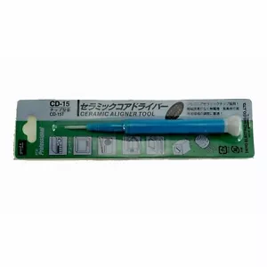GOOT CD-25 KERAMIK ALIGNER WERKZEUG SCHRAUBENDREHER GRÖSSE 2,6 MM X 0,4 MM - Bild 1 von 1