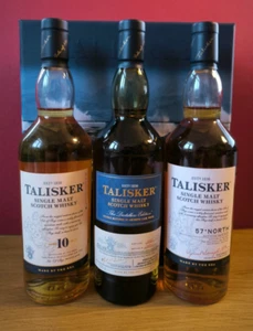 Talisker Collection: Distillers Edition / 57° North / 10 y.o., je 200ml - Bild 1 von 3