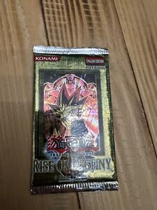 2005 Yu-Gi-Oh Rise of Destiny Booster Pack 1st Edition New & Sealed
