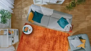 Payton Orange Rug by Asiatic 200x290cm Price Drop Offers - Picture 1 of 3