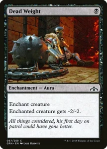 MTG Dead Weight Guilds of Ravnica 067/259 Regular Common Near Mint NM - Bild 1 von 1