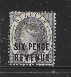 ST LUCIA    REVENUE        BAREFOOT #5   1882       PERF 14           USED