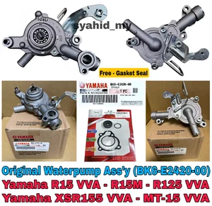 Original Water Pump Set (BK6-E2420-00) Yamaha R15 VVA R125 R15M XSR155 MT-15 VVA - Picture 1 of 12
