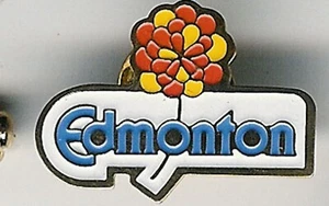 EDMONTON (CANADA) PIN BADGE BUTTERFLY FIXING IM EVANS COLLECTION - Picture 1 of 2