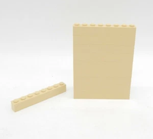 Lego Stein Beige Sand 1x6 10 Stück Bausteine Einzelteile Ersatzteile Basic lose - Bild 1 von 1
