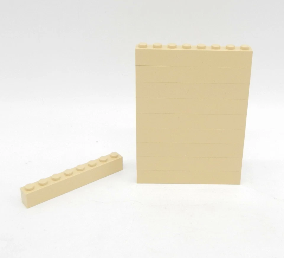 Lego Stein Beige Sand 1x6 10 Stück Bausteine Einzelteile Ersatzteile Basic lose - Bild 1 von 1