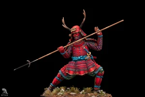 Samurai Sanada Yukimura 75 mm giocattolo dipinto prevendita | museo - Foto 1 di 8