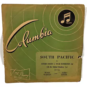 Columbia South Pacific Richard Rodgers Original Prensa LP 12" 33 rpm - Imagen 1 de 4