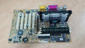 Vintage MSI MS6199 motherboard bundle: Pentium-3, 128M RAM - Bild 1 von 4