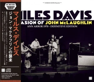 MILES DAVIS INVASION OF JOHN McLAUGHLIN ANN ARBOR 1970 DEFINITEVE EDITION (1CD) - Picture 1 of 10