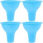 4Pcs Silicone Funnel Transferring Funnel Dog Toy Food Funnel Multifunctional