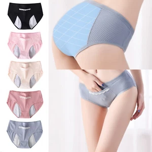 3stk Frauen Mädchen Periode Höschen Leak-Proof Briefs Menstruation Unterwäsche - Bild 1 von 19
