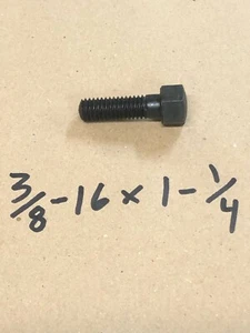 Vite a Tappo Esagonale Alto 3/8 - 16 X 1- 1/4, Riproduzione, Preguerra, Grado 8 - Foto 1 di 1