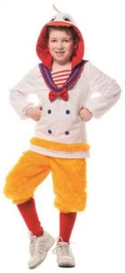 Ente Enten Donald Duck Kleid Kostüm Matrose Overall Matrosin Marine Kapitän Hut - Bild 1 von 3