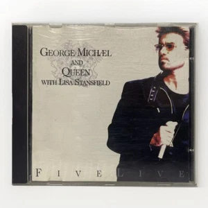 Five Live by George Michael & Queen With Lisa Stanfield CD (1993) - Picture 1 of 2