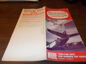 1964 Western Air Lines Timetable / September 7, 1964 - Picture 1 of 2