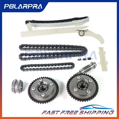 Kit de corrente de distribuição par de engrenagens VVT para Mercedes Benz CLA250 E250 GLK200 E200 C300 EUA - Imagem 1 de 4