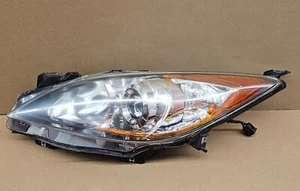 2010 2011 2012 2013 mazda 3 LEFT LH DRIVER Halogen HEAD LIGHT HEADLIGHT OEM - Picture 1 of 6