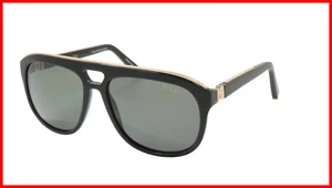 Gafas de sol ZILLI acetato de titanio polarizadas Francia hechas a mano ZI 65005 C01 - Imagen 1 de 9