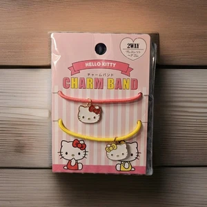 Sanrio Hello Kitty Mimmy 2-way Charm Band Hair Elastic + Bracelet JAPAN EXLUSIVE - Picture 1 of 4