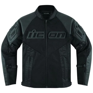 New ICON 28103899 / Mesh AF™ Leather Jacket - Black - Large - Removable D30® - Bild 1 von 2