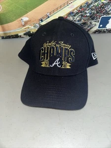 Atlanta Braves 2021 World Series Champs New Era 39thirty Baseball Mütze M / L - Bild 1 von 4