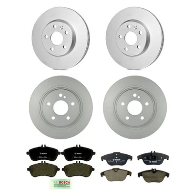 For Mercedes-Benz C300 08-12 Brake Kit QuietCast Premium Front & Rear Brake Kit Foto 1 de 4